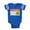Royal Blue, variant on CafePress - Goat - Cute Infant Baby Football Bodysuit