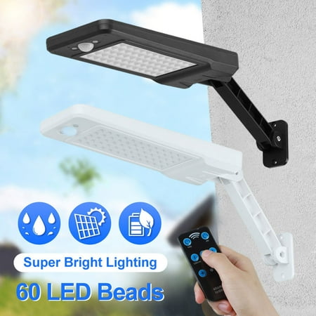 

Jians 60LED Outdoor Waterproof Motion Sensor Solar Powered Garden Induction Light