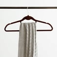 thumbnail image 4 of IRIS Non-Slip Clothes Hanger, Brown, Set of 10, 4 of 6