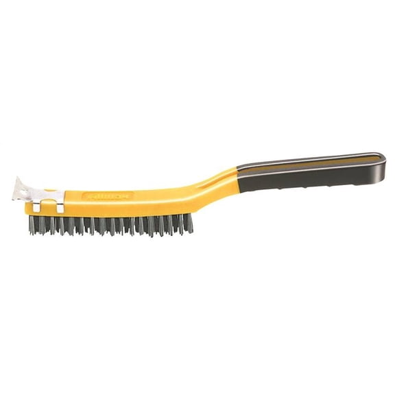 Ss Wire Brush W/scrp