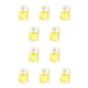 thumbnail image 3 of Kearding Jabón Papel Mano Desechable Perfumado Limpieza Al aire libre Camping Sábana Desinfección Slice Skin Box Espuma Yello amarillo limon 10piezas, 3 of 6