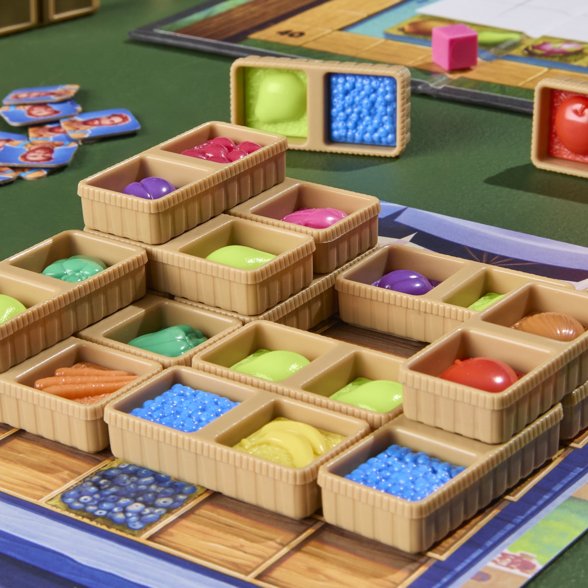 Market Fresh Board Game, Family Strategy Tile Placement Games, 45 Mins., Ages 8+