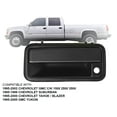 thumbnail image 2 of APA Replacement Textured Black Outer Front Door Handle for 1995 - 2002 C K C1500 C2500 C3500 1995 - 2000 Tahoe Yukon Blazer 1995 - 1999 Suburban Driver Left LH Side GM1310132, 2 of 8