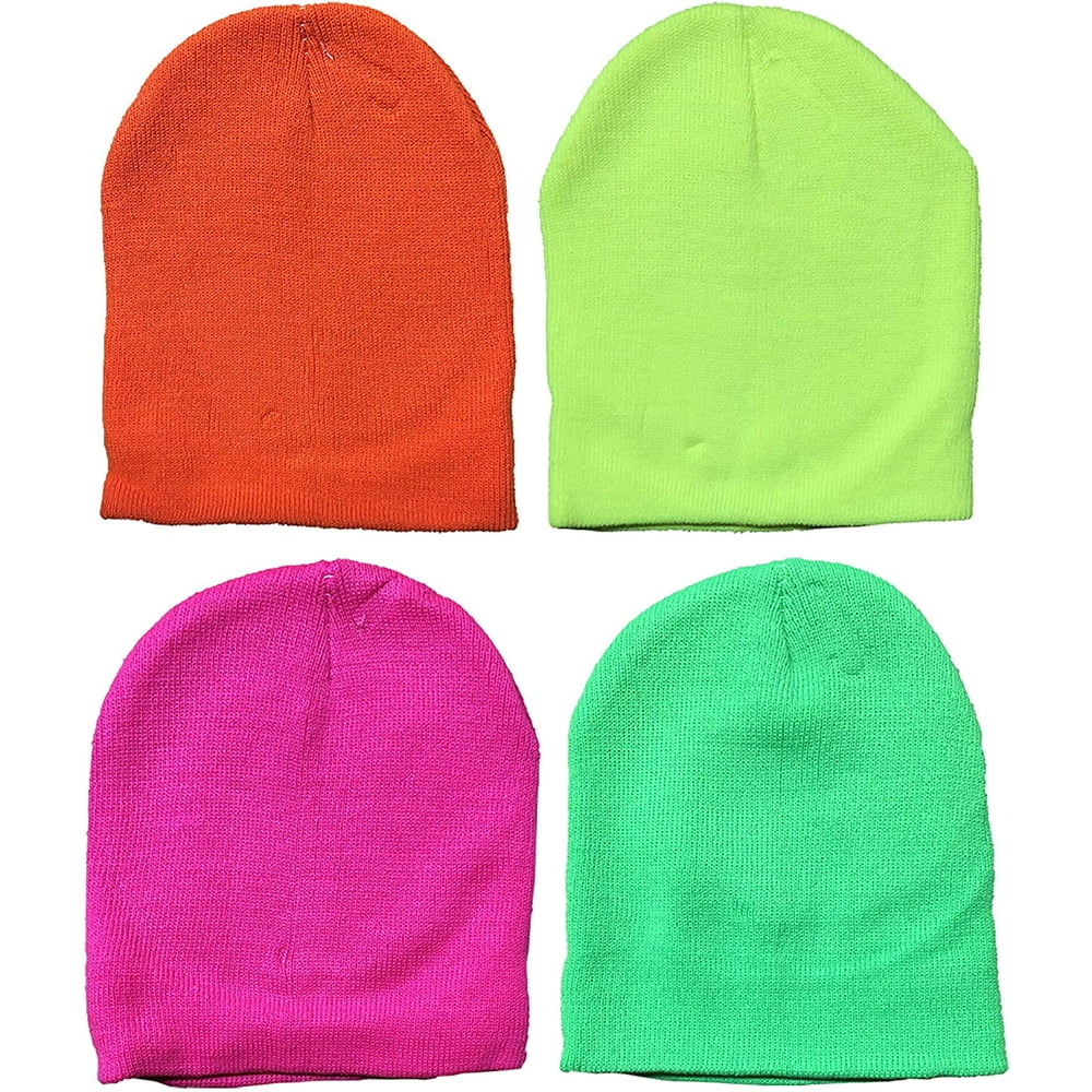 Yacht & Smith Kids Winter Beanie Hat Assorted Colors Bulk Pack Warm