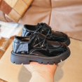 thumbnail image 7 of NOKIO Children'S Stylish Dress Loafers Kids' Elegant Dress Loafers Girls Single Shoes Bowknot First Shoes Buckle Strap Toddler Soft Bottom Breathable Princess Shoes Kids' Unisex Casual Loafers, 7 of 7