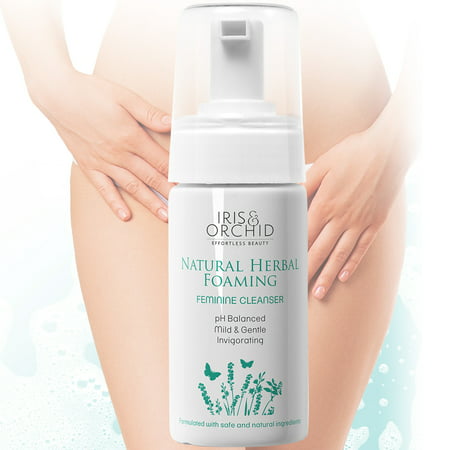 Natural Vegan Herbal Feminine Wash | No Irritation pH Balanced Female Hygiene Vagina Genital Foam Cleansing Soap with Oriental Ingredients | Sensitive Skin Fem Wash |  Eliminate (Best Way To Eliminate Body Odor)