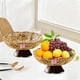 thumbnail image 4 of Plato De Frutas Plato de plástico de 25 cm para fruta con base desmontable, ideal para aperitivos, dulces JASKFLY, 4 of 8