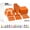 Orange, variant on Party Solids 350 Pieces Orange Plastic Plates For Party, Orange Disposable Plates Set, 50 Of Each 9" Dinner Plate Set, 7" Dessert Plate, Cups, Napkins & Cutlery Plastic Dinnerware Set