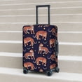 thumbnail image 5 of Yiaed Leopard Print Print Travel Luggage Cover Suitcase Protector Fits 18-32 Inch Luggage Wheel Covers Patterned Elastic Luggage Anti-scratch（No luggage）-X-Large, 5 of 5