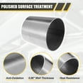 thumbnail image 4 of Unique Bargains 2pcs Car Mandrel Exhaust Bend Elbow Pipe 304 Stainless Steel Concentric Reducer 2" OD to 2.5" OD, 4 of 6