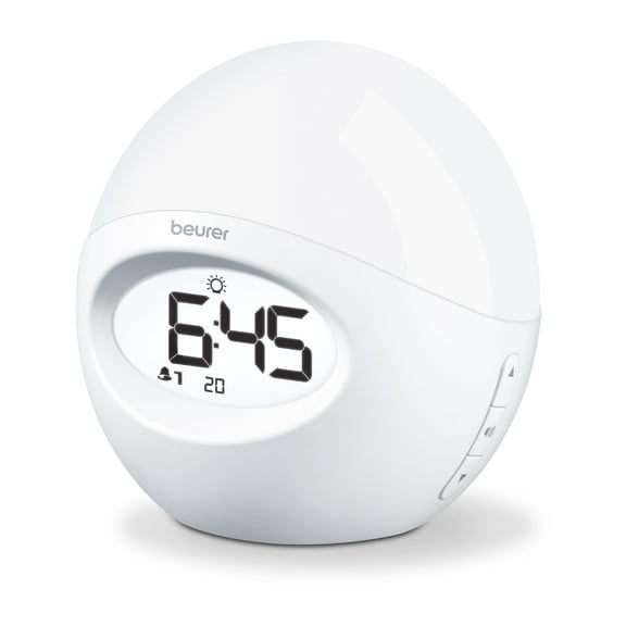 Beurer Wake-Up Light, with Sunrise Simulation, Alarm, Radio, And Multi-changing Colors, WL32