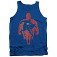 thumbnail image 1 of Superman Super Knockout Adult Tank Top Royal Blue, 1 of 1