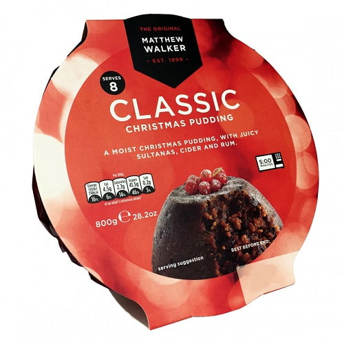 Matthew Walkers Classic Christmas Pudding 800g 28.2oz