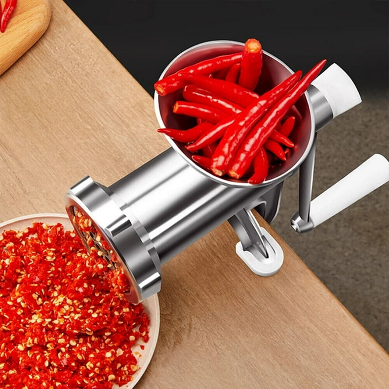 Meat Grinder Mincer Stuffer Hand Manual Sausa Filler Maker Machine Kitchen  Tool
