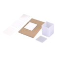 thumbnail image 5 of Bandeja para extensiones de pestañas Paleta para extensiones de pestañas Acrílico transparente Cosmético duradero beige, 5 of 5