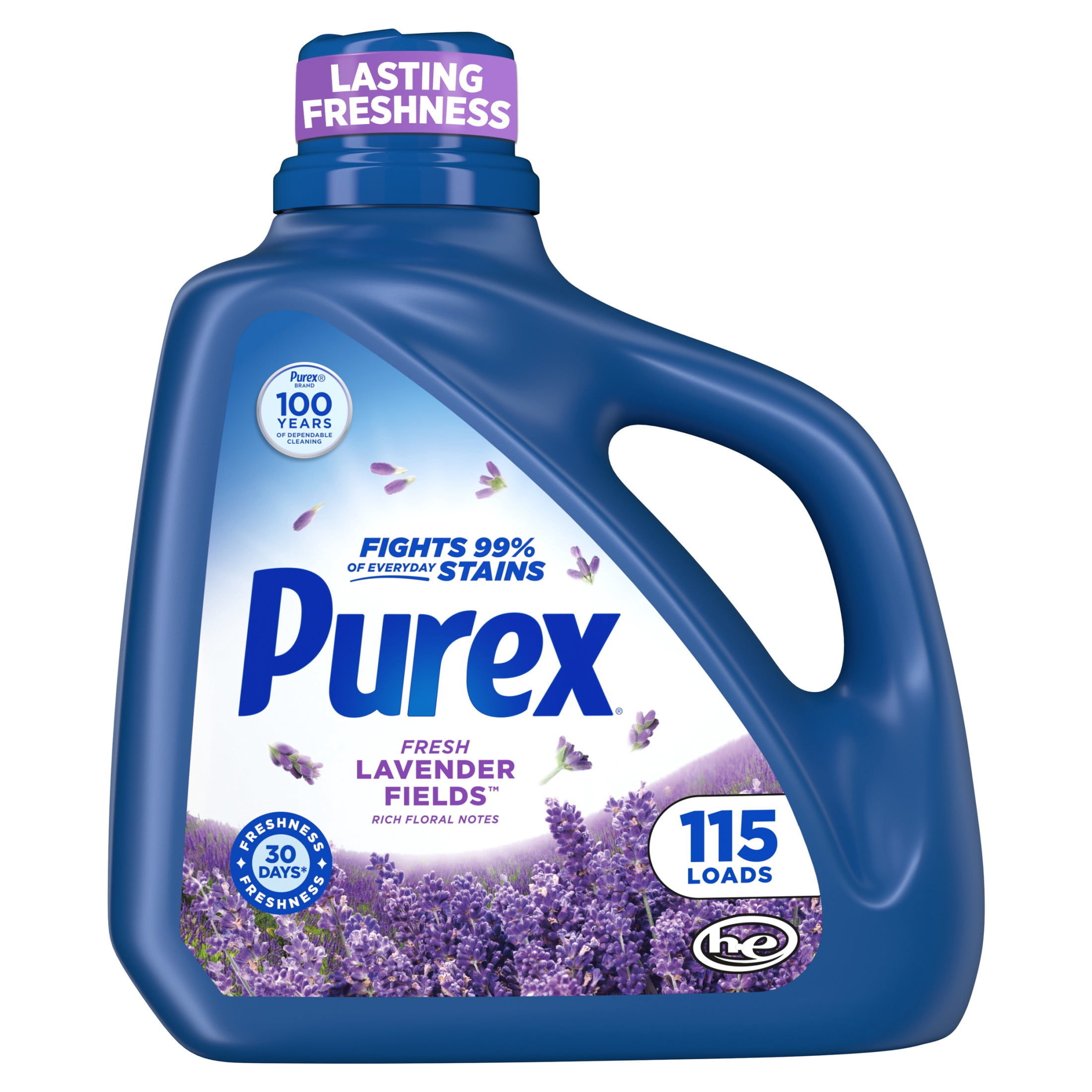 Purex Fresh Mountain Breeze Liquid Laundry Detergent, 75 fl oz, 57