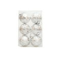 thumbnail image 3 of 6-Pack Christmas Ball Gift Box - Multi-Color Painted Ornaments, Hanging Decor for Christmas Trees & Holiday Displays, 6pcs, 2.36in/6cm, H, 3 of 7