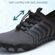 thumbnail image 4 of Zapatos De Vadeo Zapatillas de vadeo unisex de goma suave para vadear en la playa (43 negro), 4 of 9