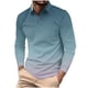 thumbnail image 2 of Blusa y camisa de manga larga con cuello vuelto para hombre, informal, con cuello vuelto, estampado, para fitness, deportiva, de manga larga, de poliéster, 2 of 5