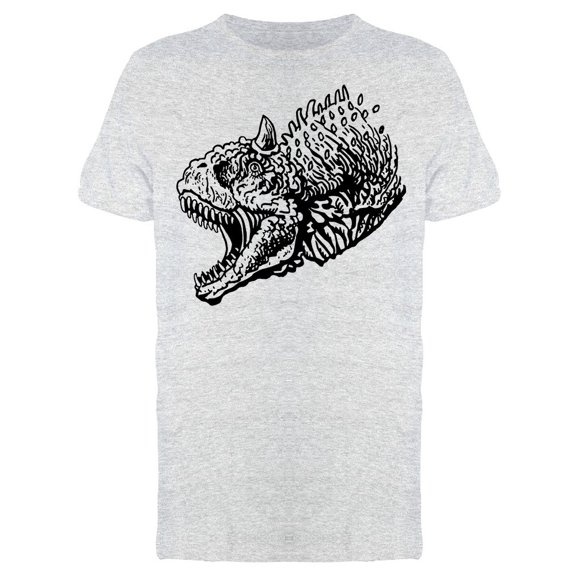 Graphic Angry Albertosaurus Tee Men's -Image by Shutterstock