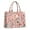 Pink Christmas Nutcracker, variant on Large Capacity Tote Bag,Pink Christmas Nutcracker Pattern Handbag Fashion Luxury Tote Bag,15.7"x13"x 5.1" Inches,Laptop Compatible