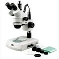 thumbnail image 2 of AmScope 3.5X-180X Trinocular Stereo Zoom Microscope with Dual Halogen Lights New, 2 of 5