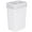 White, variant on 35 Quart Plastic Trash Can, Under Canbinet Waste Bin, 9-Gallons Slim Trash Can for Kitchen Bedroom Office Bathroom Under Sink White (1 Pack)