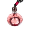 thumbnail image 3 of YouYah Iceberg Wine Decanter Set with Aerator Filter,Drying Stand and Cleaning Beads,Red Wine Carafe,Wine Aerator,Wine Gift,100% Hand Blown Lead-free Crystal Glass (1400ML), 3 of 6