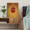 thumbnail image 5 of Golden Honey Drizzle Canvas Print, Perfect for Kitchen, Dining Room, Cafe, Restaurant, Bar Decor, 5 of 8