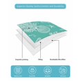thumbnail image 4 of Quilts Queen Size Bedding Set, Teal Coastal Reversible Summer Quilt 3 Pieces, Nautical Beach Starfish Coral Summer Lightweight Bedspreads Coverlets with 2 Pillow Shams for All Seasons, 4 of 5