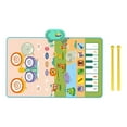 thumbnail image 4 of Tambor de Piano, alfombra de juego para bebés, juguete musical infantil, juguete sensorial, tacto Animal con 6 teclas, tapete de Piano, juguete Musica Verde, 4 of 8