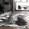 thumbnail image 1 of nuLOOM BDSM11A Maren Abstract Area Rug, 6` 7" x 9`, Grey, 1 of 2