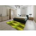 thumbnail image 5 of Ahgly Company Machine Washable Indoor Square Transitional Green Area Rugs, 8' Square, 5 of 7