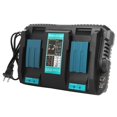 thumbnail image 4 of FLAMEEN Double Battery Charger, Battery Charger For , Battery Charger, For Car Durable Power Tools Prevent Overheating, 4 of 8