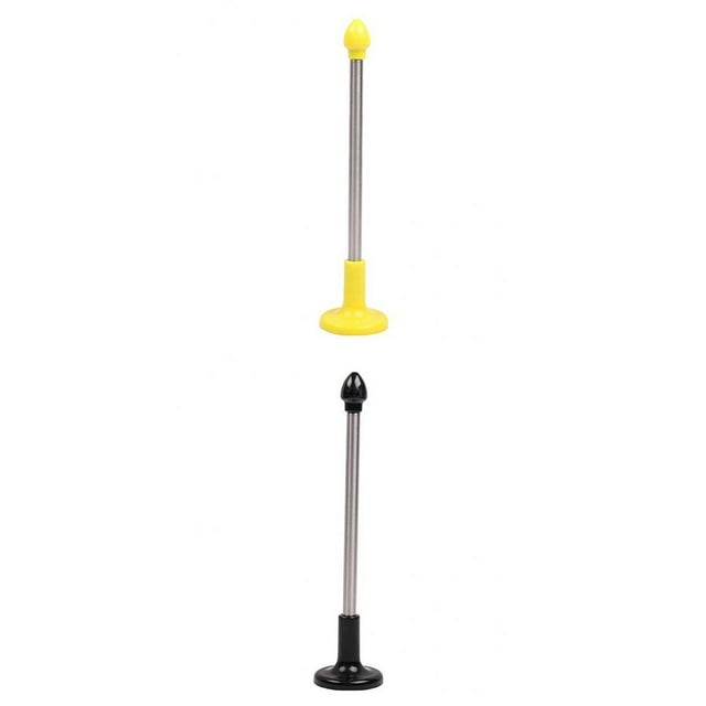 Golf Lie Angle Tool de entrenamiento Sticks Swing Trainers 1 amarillo 1 negro kusrkot ayuda de entrenamiento de ángulo de mentira de golf