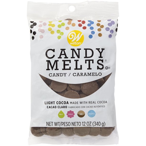 Light Cocoa Candy Melts Candy 12 Oz Walmart Com Walmart Com