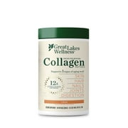 Great Lakes Wellness Collagen Peptides, Grass-Fed Bovine, Chai, 10 oz