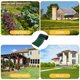 thumbnail image 3 of unbranded De Jardín Plástico Con Borde Ondulado Ideal Para Patios Y Áreas Exteriores, 3 of 8