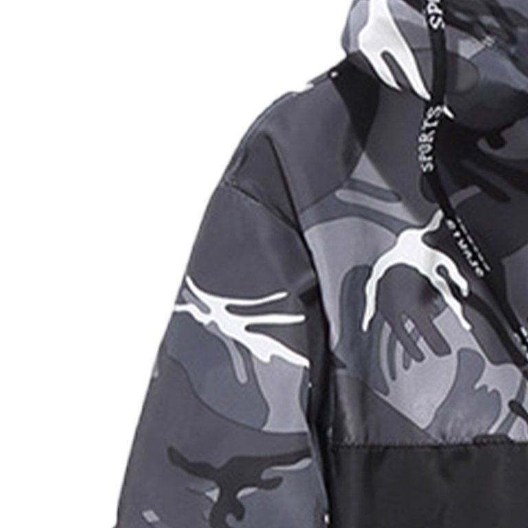 美品 PC WEATHER GATHERED ZIP UP JACKET CHS_TEXTURED SHEER HOODED