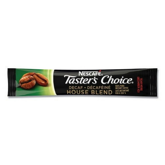 Nescaf Taster's Choice Stick Pack, Decaf, 0.06oz, 80/Box, Each