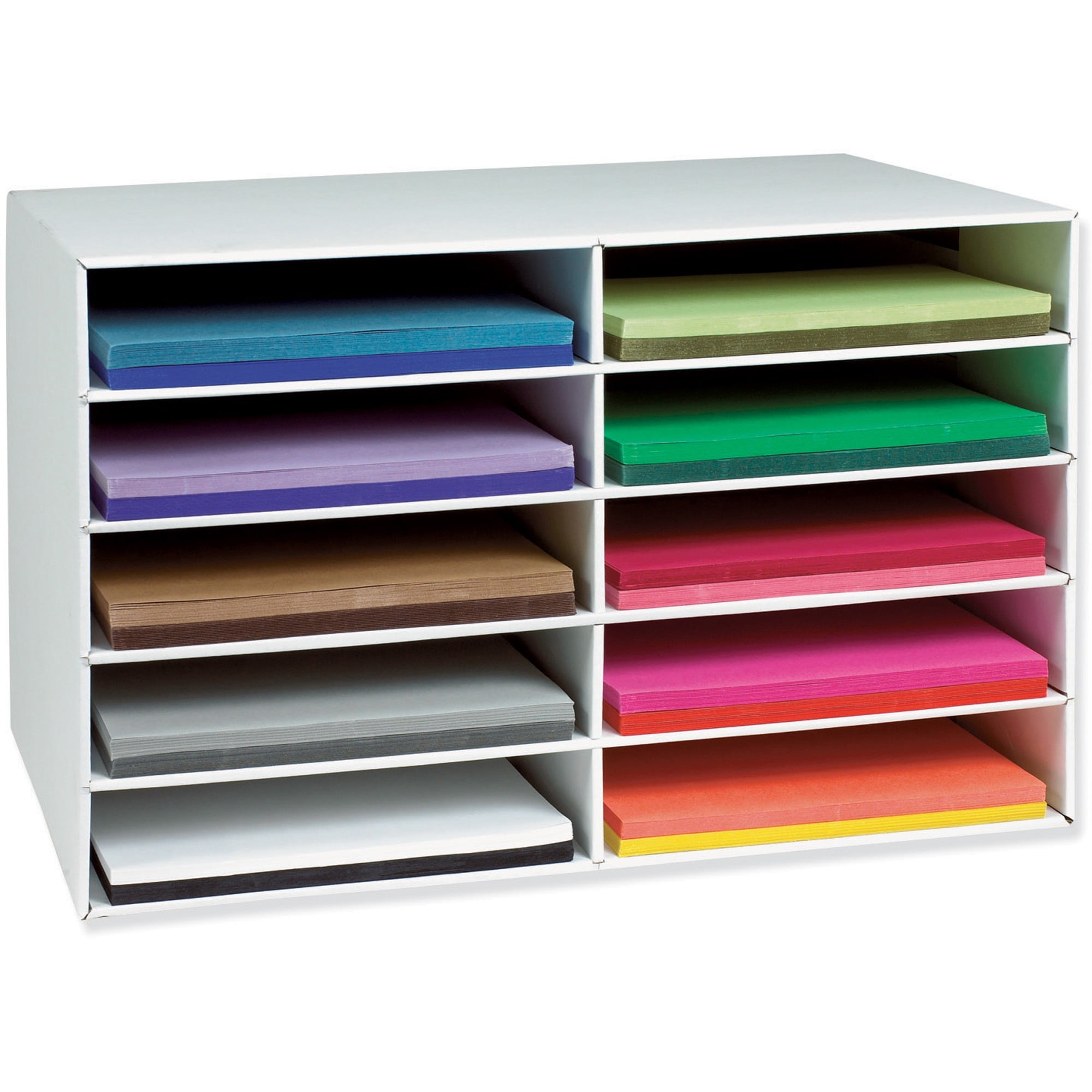 Classroom Keepers Construction Paper, White Shelving Paper