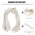 thumbnail image 6 of Ifundom Cotton Washing Line Rope White Clothes Drying Rope for Laundry and Craft Making 1 Roll and Strong, 6 of 6