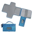 thumbnail image 4 of Cambiador de pañales multifuncional, impermeable y antiorina, con bolsa para toallitas húmedas., 4 of 5