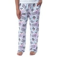 thumbnail image 6 of KISS Womens' All Over Band Logo and Faces Pastel Tie Dye Pajama Sleep Pants, 6 of 6