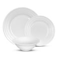 thumbnail image 1 of Bianco Bande Service de table 12 pièces, service pour 4, 1 of 2