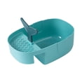 thumbnail image 1 of Kitchen Sink Drain Basket Swan Drain Rack Swan Shape Sink Basket Kitchen Triangular Sink Drain Filter Basket Shelf Storage Rack Sponge Holder, 1 of 8