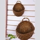 thumbnail image 3 of Mimbre Para Colgar En La Pared Cesta De Almacenamiento Tejida A Mano Para La Decoración De La Pared Del Hogar Yuarrent HA041887-01, 3 of 6