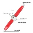 thumbnail image 3 of LED Light Metal Ballpoint Pen, Durable Finger Pen For , Concentration, Suitable For All Ages, For Anxiety  Stress Relief, 3 of 8