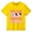 Yellow, variant on JSCDRPDWL Pack of White Tees Pink Tees Boys Shirts 14-16 Boys 3t Clothes for Tweens Polo Niño Clothes 3t 3 Year Old Girls Clothes Ropa Para Recién Nacido Niña Y2k Clothing
