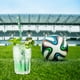 thumbnail image 3 of 100 UNIDS Pajitas Degradables Patrón de Fútbol Pajitas Desechables para Copa del Mundo Fiesta Bares CACAGOO Verde, 3 of 7